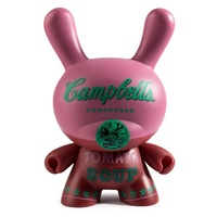 Kidrobot Andy Warhol Campbell's Soup Can 8 Inch Masterpiece Dunny
