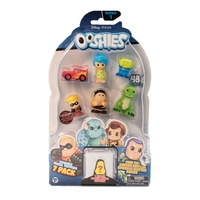 Ooshies Disney Pixar Series 1. 7 Pack. Lightning McQueen, Joy, Alien 1,
