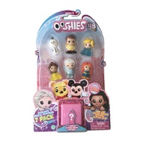 Ooshies Disney Series 2. 7 Pack. Olaf, Prince Charming, Hologram Cinderella,
