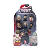 Ooshies WWE Series 2. 7 Pack. The Iron Sheik, Roman Reigns, Rowdy Roody Piper,