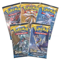 Pokemon TCG. Sun and Moon 4 Booster Packs!