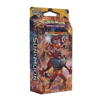Pokemon TCG. Sun and Moon. Roaring Heat. Incineroar. Theme Deck.