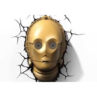 3D Light FX. Star Wars. C-3PO. 3D LED Deco Light. Nightlight.
