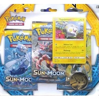 Pokemon TCG Sun and Moon Three-Booster Blister. Togedemaru.