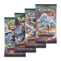 Pokemon TCG. Sun and Moon Guardians Rising. 4 Booster Packs!