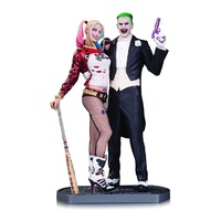 DC Collectibles Suicide Squad Joker and Harley Quinn Statue. By J.M and E.S