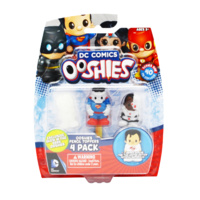Ooshies DC Comics Series 1. 4 Pack. Glow In The Dark Joker, Bizarro