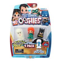 Ooshies DC Comics Series 2. 4 Pack. Glow In The Dark Clark Kent, Poison Ivy