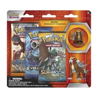 Pokemon TCG Legendary Beasts. Collector's Pin 3 Pack. Entei