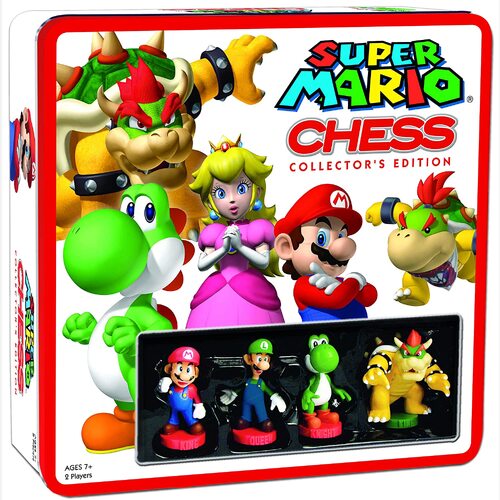 USAopoly Super Mario Collector's Edition Chess Set