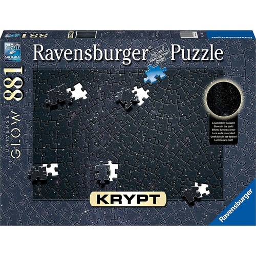 Ravensburger Krypt Unverse Glow Spiral 881pc Puzzle
