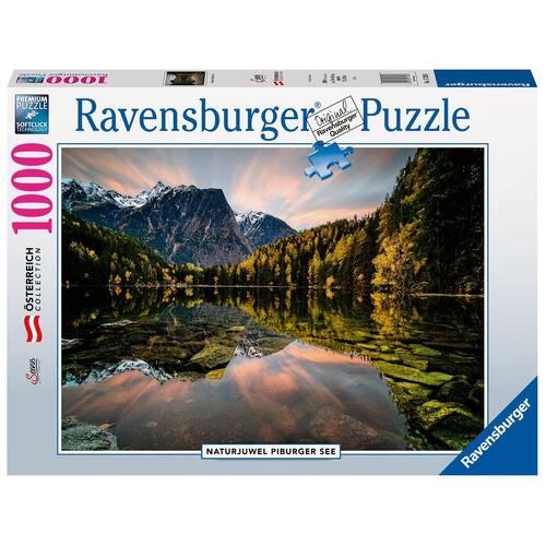 Ravensburger Naturjuwel Piburger See 1000pc Puzzle