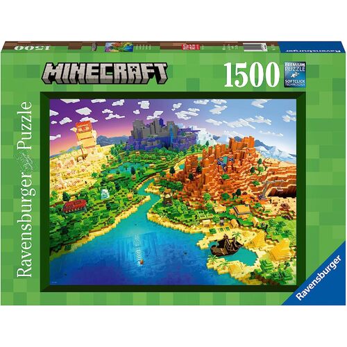 Ravensburger Minecraft World of Minecraft 1500pc Puzzle