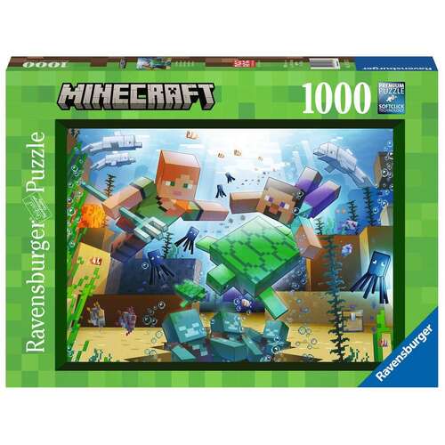 Ravensburger Minecraft Mosaic 1000pc Puzzle