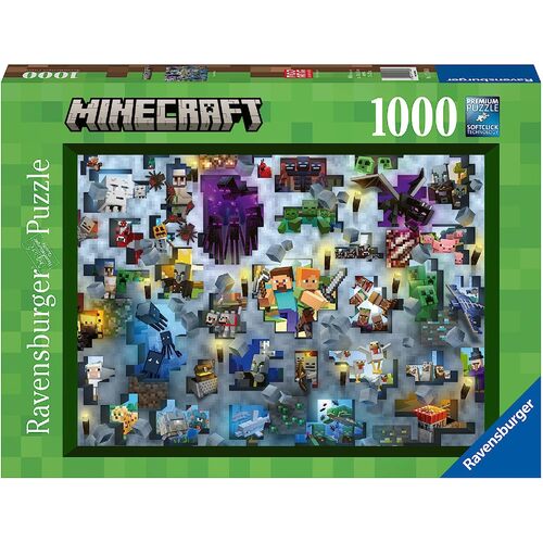 Ravensburger Minecraft Mobs 1000pc Puzzle
