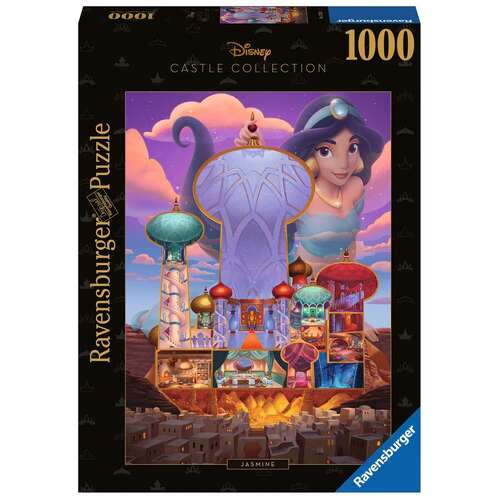 Ravensburger Disney Castles Jasmine1000pc Puzzle