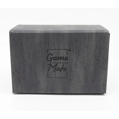 Game Mate Premium Grey Wood Grain Deck Box