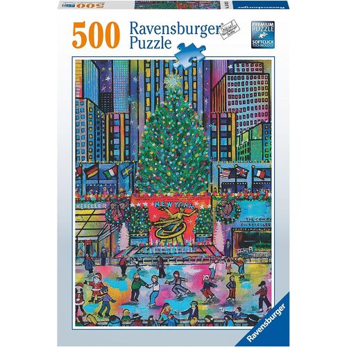 Ravensburger Rockefeller Christmas 500pc Puzzle