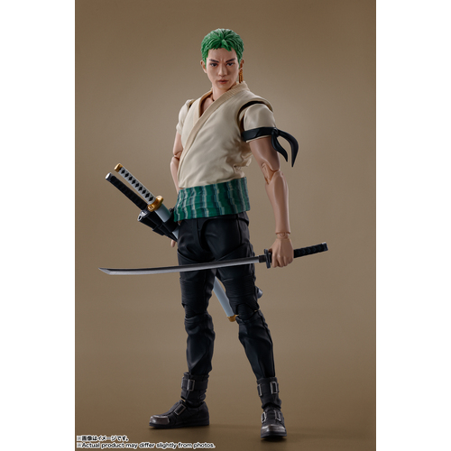 Bandai Tamashii Nations S.H. Figuarts One Piece (Netflix series) Roronoa Zoro Action Figure