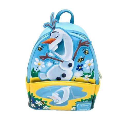 Loungefly Disney Frozen Olaf in Summer Scene Mini Backpack. US Exclusive