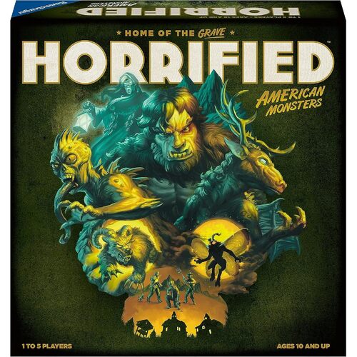 Ravensburger Horrified American Monsters Board Game