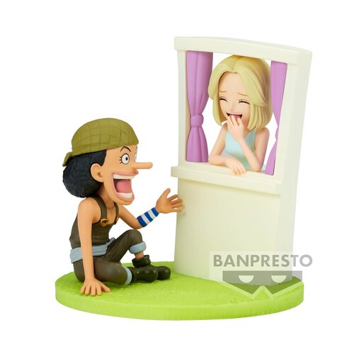 Banpresto World Collectable Figure One Piece Log Stories Usopp and Kaya Figure