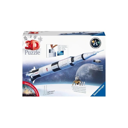 Ravensburger Apollo Saturn V Rocket 432pc 3D Puzzle
