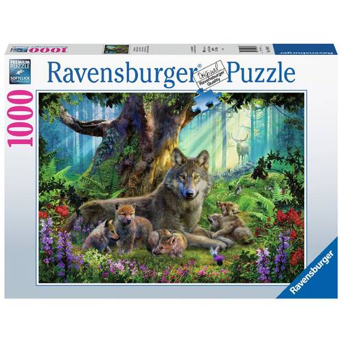 Ravensburger Wolves in the Forest 1000pc Puzzle