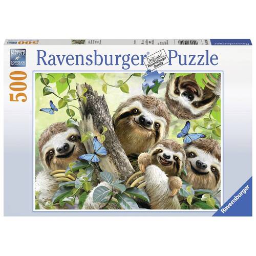 Ravensburger Sloth Selfie Puzzle 500pc Puzzle
