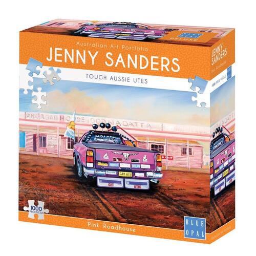 Blue Opal Jenny Sanders Pink Roadhouse 1000pc Puzzle
