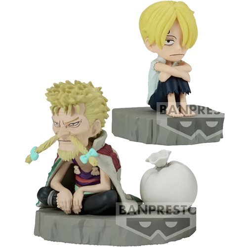 Banpresto World Collectable Figure One Piece Log Stories Sanji and Zeff Figure