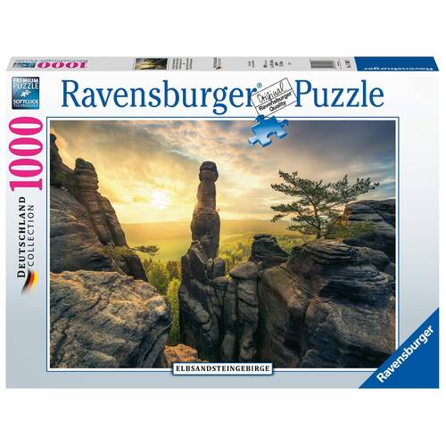 Ravensburger Monolith, Elbe Sandstone Mountains 1000pc Puzzle
