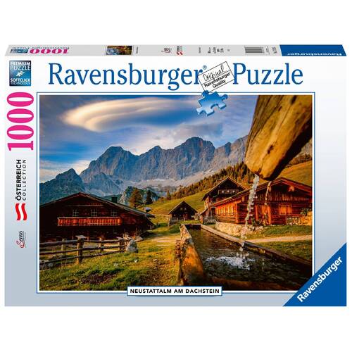 Ravensburger Neustattalm, Dachstein Mountains 1000pc Puzzle