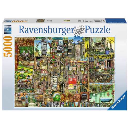 Ravensburger Colin Thompson Bizarre Town 5000pc Puzzle