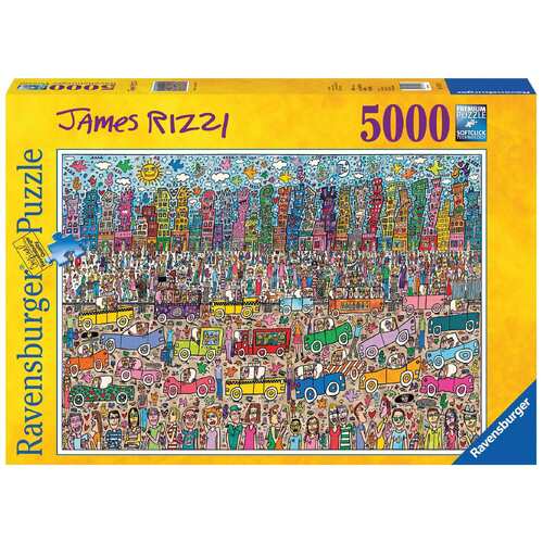 Ravensburger James Rizzi 5000pc Puzzle