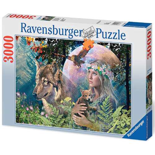 Ravensburger Lady of the Forest Puzzle 3000pc Puzzle