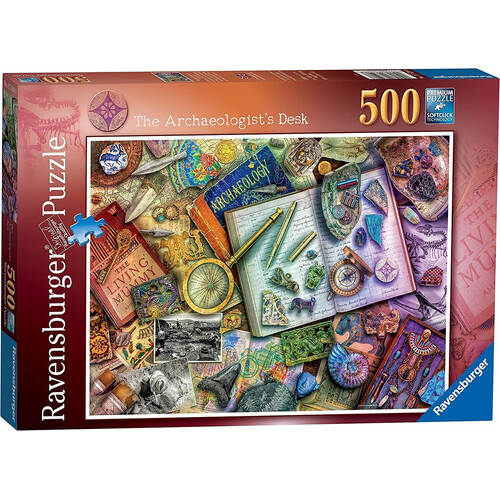 Ravensburger The Archaeologist's Desk 500pc Puzzle