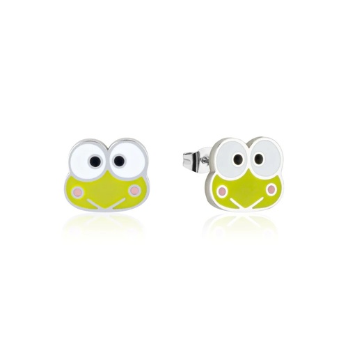 Couture Kingdom Sanrio Keroppi Enamel Stud Earrings