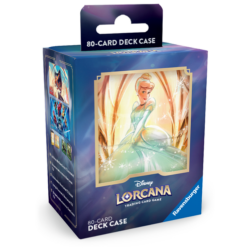 Ravensburger Disney Lorcana TCG Set-7 Archazia's Island Cinderella Deck Box