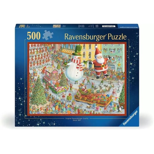 Ravensburger Here Comes Christmas 500pc Puzzle