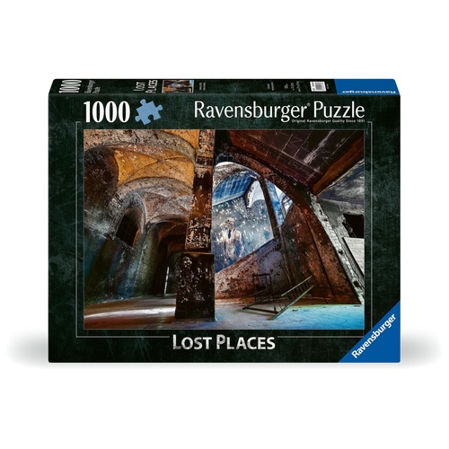 Ravensburger Lost Places Alpenhaus Graffito 1000pc Puzzle
