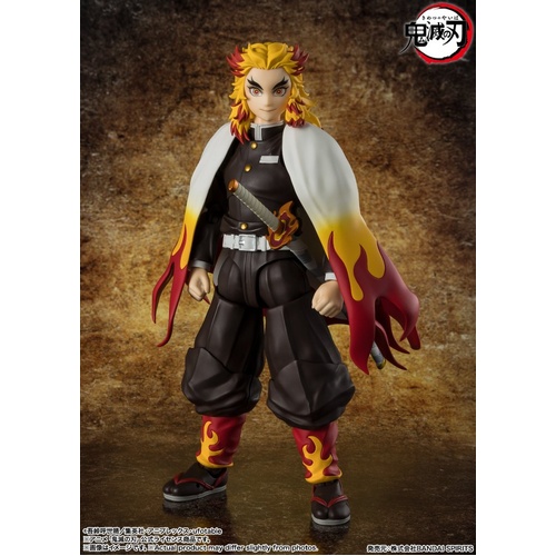 Bandai Tamashii Nations Demon Slayer Kyojuro Rengoku Action Figure