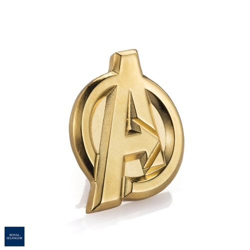 Royal Selangor Marvel Avengers Gilt Insignia Lapel Pin