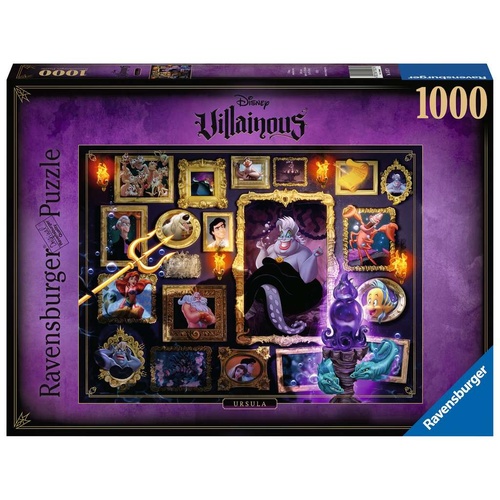 Ravensburger Disney Villainous Ursula 1000pc Puzzle