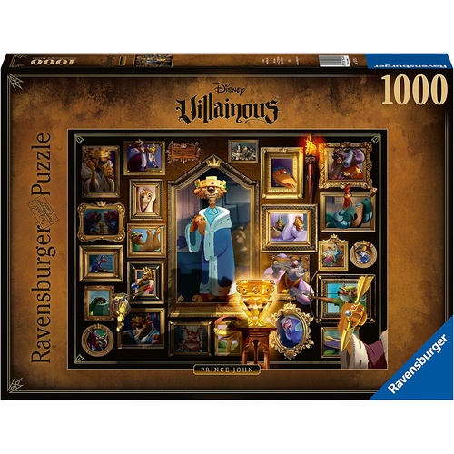 Ravensburger Disney Villainous Prince John 1000pc Puzzle