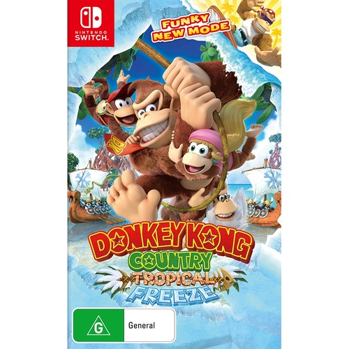 Nintendo Switch Donkey Kong Country Tropical Freeze Game