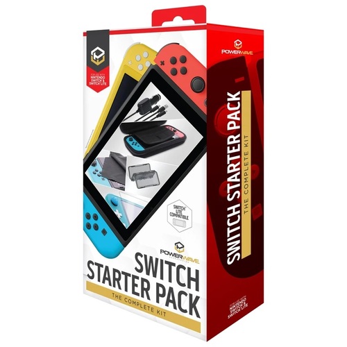 Powerwave Accessory Starter Pack for Nintendo Switch