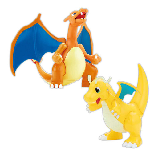 Bandai Pokemon Charizard & Dragonite Model Kit