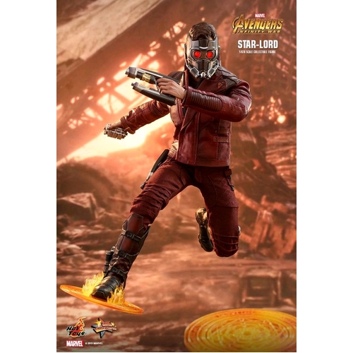 Hot Toys Marvel Avengers Infinity War Star Lord 12-Inch 1:6 Sixth Scale Action Figure