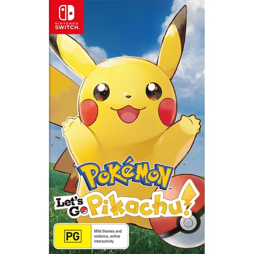 Nintendo Switch Pokemon Let's Go Pikachu Game
